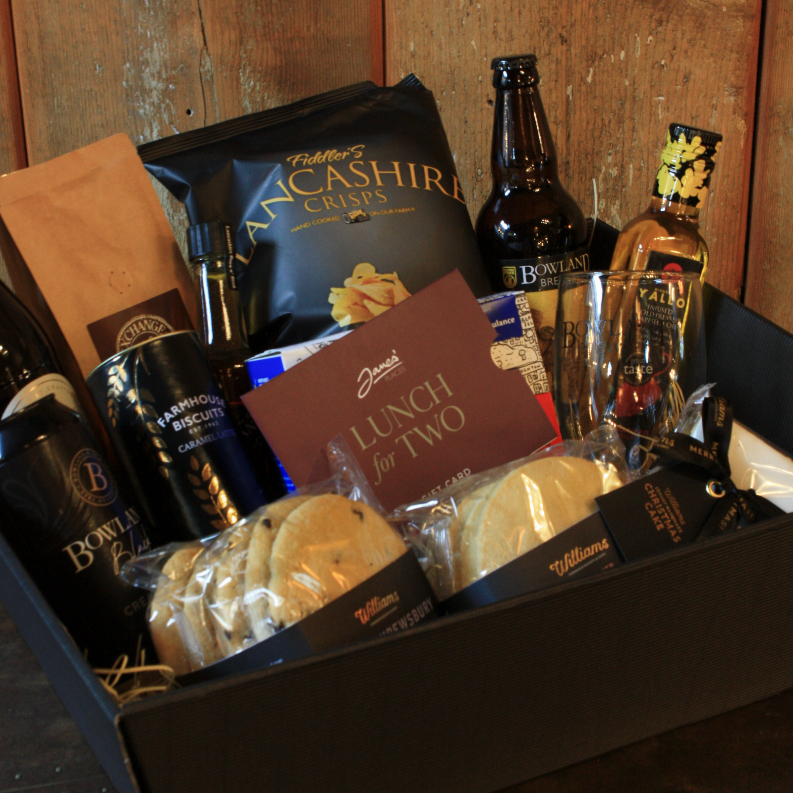 Luxury Lancashire and Lunch for Two Hamper